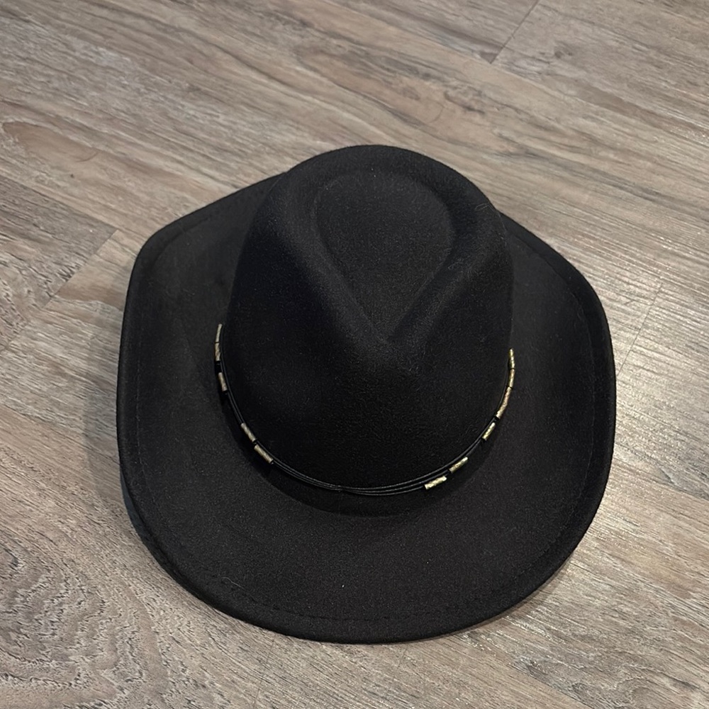 Classic Black Fedora/Cowboy Hat